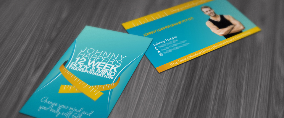 Johnny Harper business cards